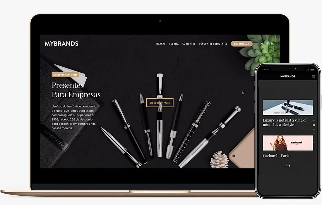 web design porto brands