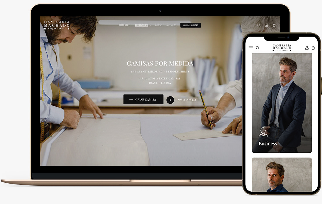 Loja Online – CamisariaMachado.pt